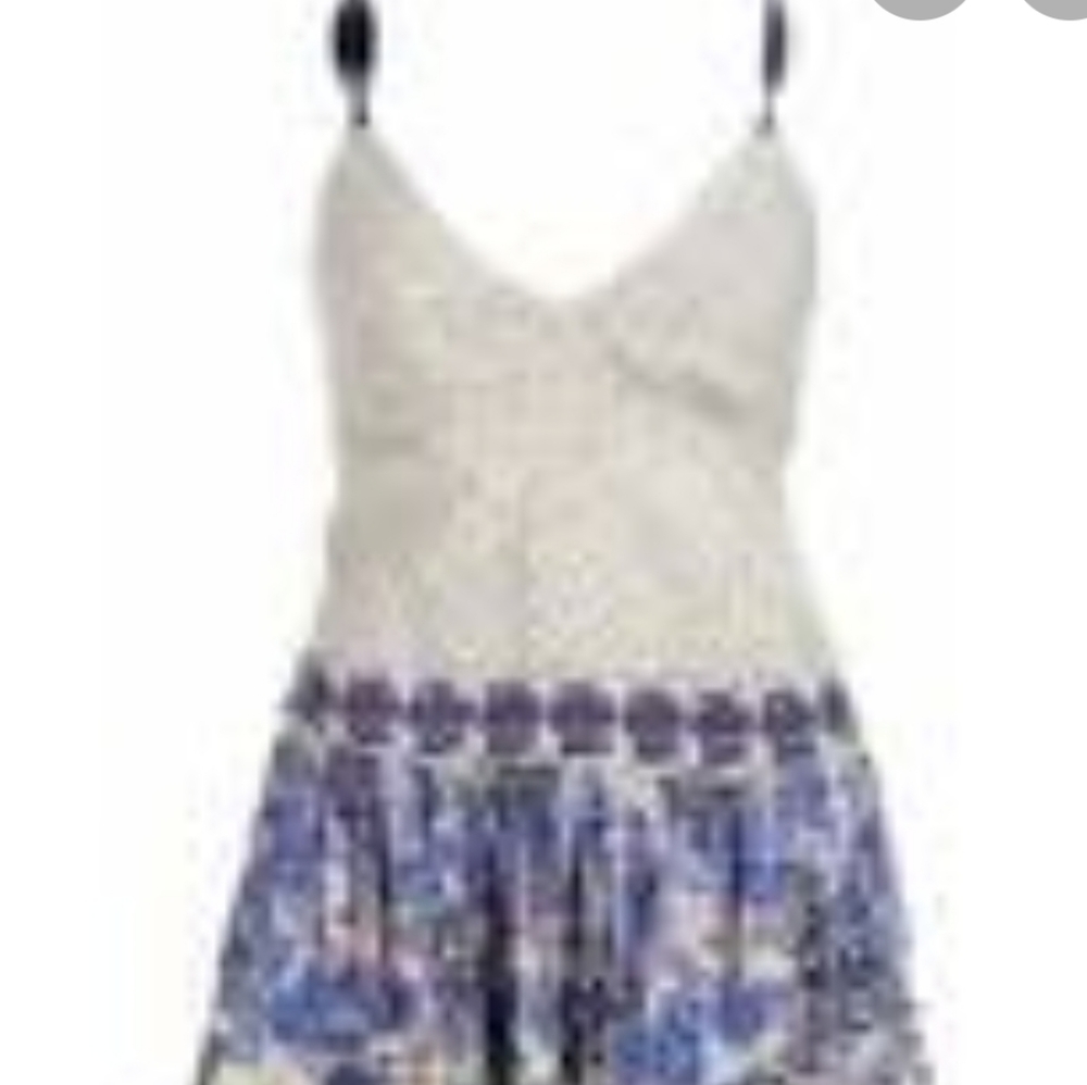 Crochet and cotton summer dress